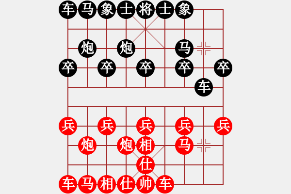 象棋棋譜圖片：陳寒峰 先勝 孫浩宇 - 步數(shù)：10 