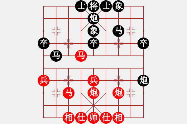 象棋棋譜圖片：8320局 C01-中炮七路馬對屏風(fēng)馬-巫師-小蟲-專業(yè) 紅先和 小蟲引擎24層 - 步數(shù)：50 