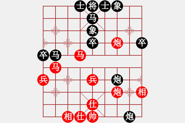 象棋棋譜圖片：8320局 C01-中炮七路馬對屏風(fēng)馬-巫師-小蟲-專業(yè) 紅先和 小蟲引擎24層 - 步數(shù)：60 