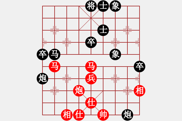 象棋棋譜圖片：8320局 C01-中炮七路馬對屏風(fēng)馬-巫師-小蟲-專業(yè) 紅先和 小蟲引擎24層 - 步數(shù)：80 