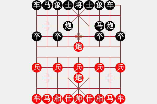 象棋棋譜圖片：中國(guó)象棋170一分鐘快棋太守棋狂先勝玩家40966 - 步數(shù)：7 