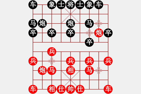 象棋棋譜圖片：2019.1.18.3好友二十分鐘后勝過客 - 步數(shù)：10 