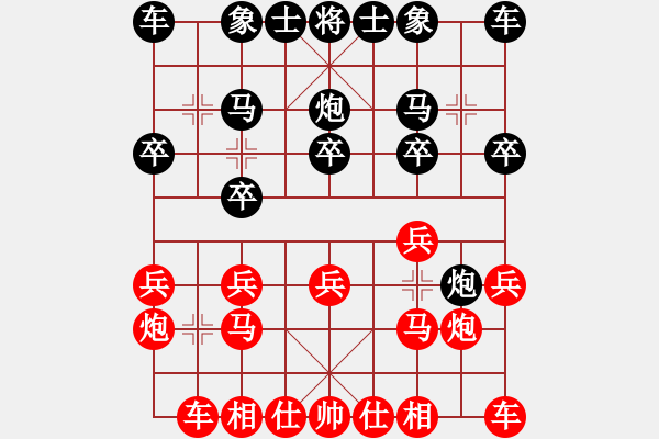 象棋棋譜圖片：一7 溫州楊金平先勝?gòu)V東賴?yán)ち?- 步數(shù)：10 