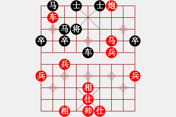 象棋棋譜圖片：2023.2.28.1中級場先勝列炮 - 步數(shù)：50 