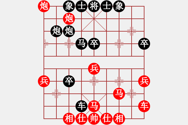 象棋棋譜圖片：小鳳哥(7段)-負(fù)-大盜(2段) - 步數(shù)：40 