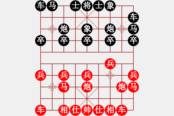 象棋棋譜圖片：棋孟嘗六級(jí)先勝 QQ 無(wú)天五級(jí) - 步數(shù)：10 