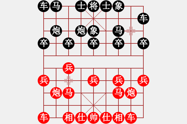 象棋棋譜圖片：（布局研究） 46 .仙人指路對過宮炮 后手 - 步數(shù)：8 