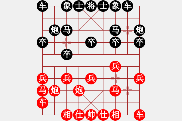 象棋棋譜圖片：2023.12.23.1縱橫四海后勝過宮炮 - 步數(shù)：10 