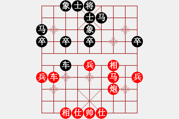 象棋棋譜圖片：2019第4屆智運(yùn)會(huì)象青個(gè)賽程宇東先勝季峰暉5 - 步數(shù)：40 