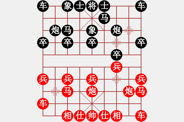 象棋棋譜圖片：葉秋(8段)-勝-帥淇(8段) - 步數(shù)：10 