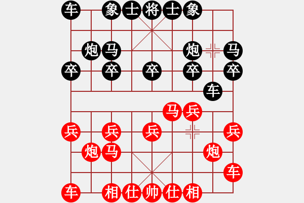 象棋棋譜圖片：神州九號(hào)(9段)-負(fù)-嘉應(yīng)第一槍(月將) - 步數(shù)：10 