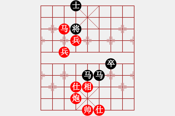 象棋棋譜圖片：古州棋苑(2段)-勝-江河湖海(2段)五七炮對屏風馬進７卒右炮過河黑車2進3 - 步數：123 