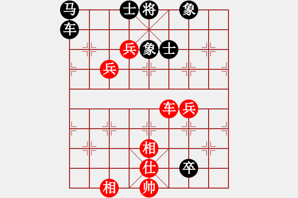 象棋棋譜圖片：中炮過河車互進(jìn)七兵對(duì)屏風(fēng)馬左馬盤河 與君比肩(無極)-勝-楚河香帥(電神) - 步數(shù)：120 