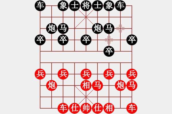 象棋棋譜圖片：wang28VS疑是地上霜2(2016-1-5 20_30_45) - 步數：10 