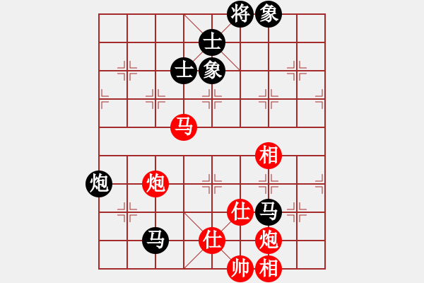 象棋棋譜圖片：越南棋手二(9段)-和-ncgs(7段) - 步數(shù)：220 