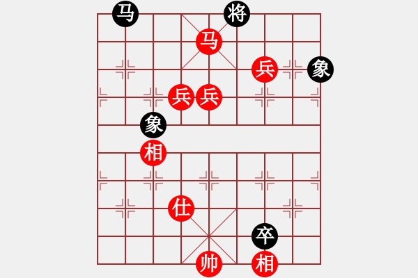 象棋棋譜圖片：棋局-2a44nb3NP - 步數(shù)：100 