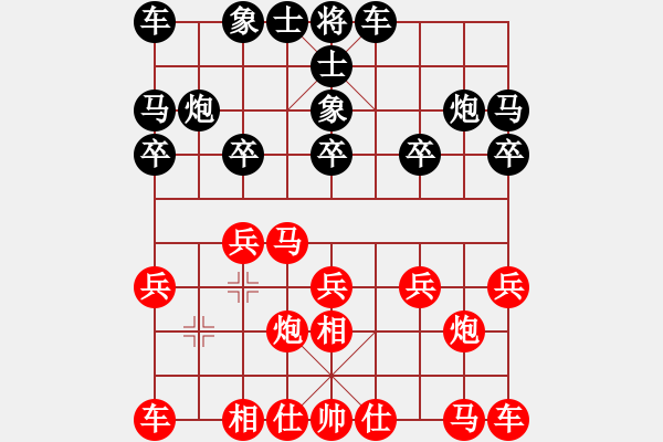 象棋棋譜圖片：2022.8.11.1五分鐘超時飛相局 - 步數(shù)：10 