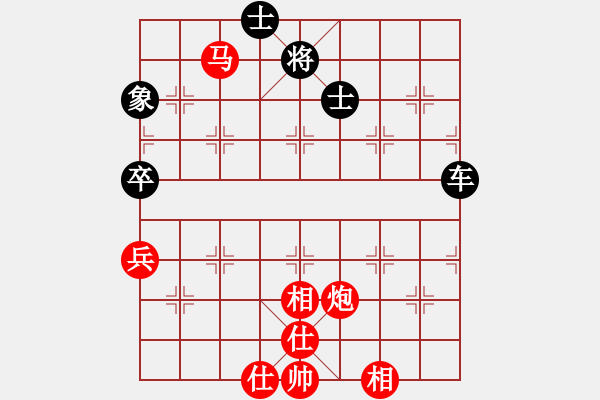 象棋棋譜圖片：B00 4 黑出象位車 再炮8平7 如何應(yīng) 17.11.30下的 - 步數(shù)：100 