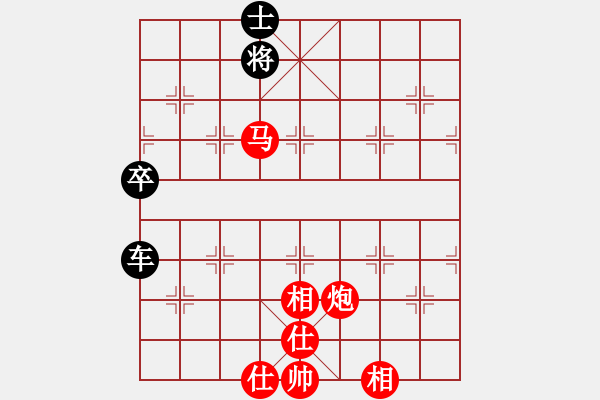 象棋棋譜圖片：B00 4 黑出象位車 再炮8平7 如何應(yīng) 17.11.30下的 - 步數(shù)：110 