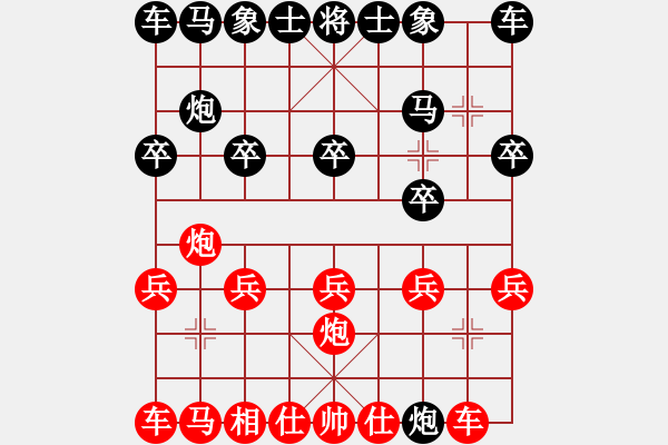 象棋棋譜圖片：練棋巧贏一小盤(pán) - 步數(shù)：10 