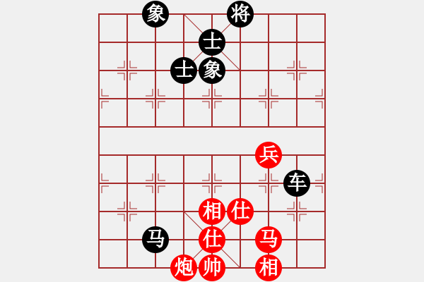 象棋棋譜圖片：卜鳳波 先和 申鵬 - 步數(shù)：100 