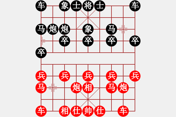 象棋棋谱图片：爱中华之金钩炮专辑《31》后胜杜伙明6-2 - 步数：10 