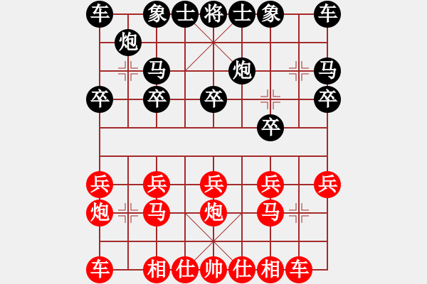 象棋棋譜圖片：孫思祺(4段)-勝-一個半盤棋(3段) - 步數(shù)：10 