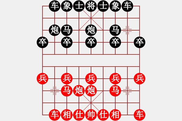 象棋棋譜圖片：閃電戰(zhàn) - 步數(shù)：10 