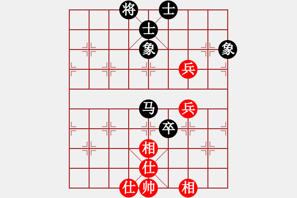 象棋棋譜圖片：象士全(2級)-負-醉棋渡河(初級) - 步數(shù)：110 