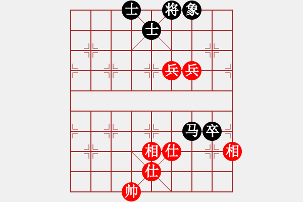 象棋棋譜圖片：象士全(2級)-負-醉棋渡河(初級) - 步數(shù)：200 