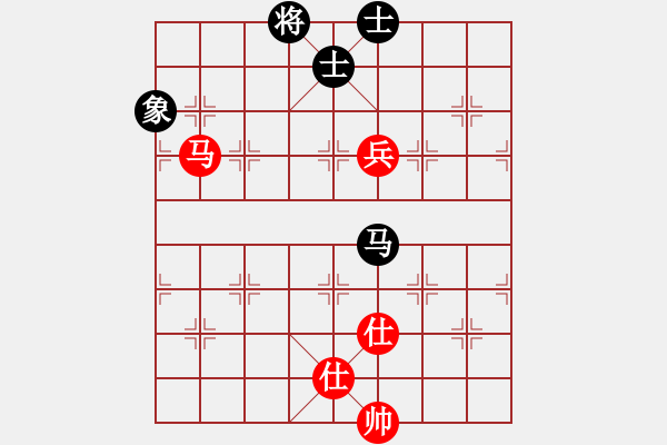 象棋棋譜圖片：小黑孩(5段)-負-五福娃(7段) - 步數(shù)：100 