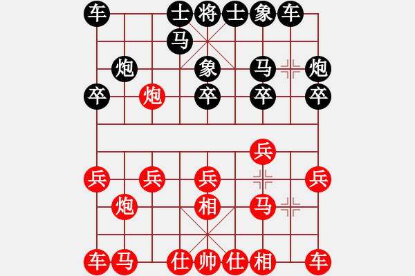 象棋棋譜圖片：笑傲江湖馬(天帝)-勝-名劍之棋劍(9段) - 步數(shù)：10 