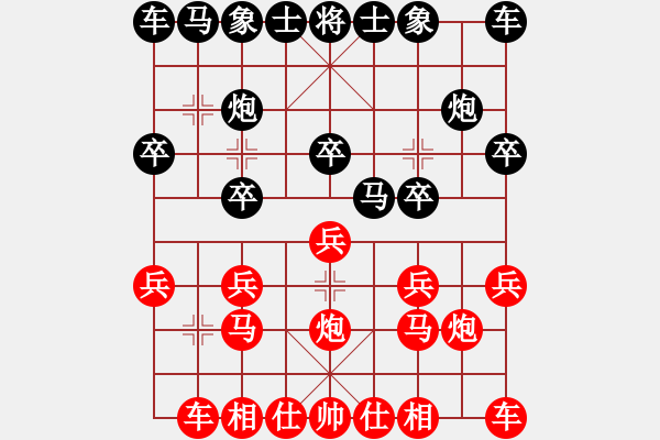 象棋棋譜圖片：2023.4.10.2JJ五分鐘先勝 - 步數(shù)：10 