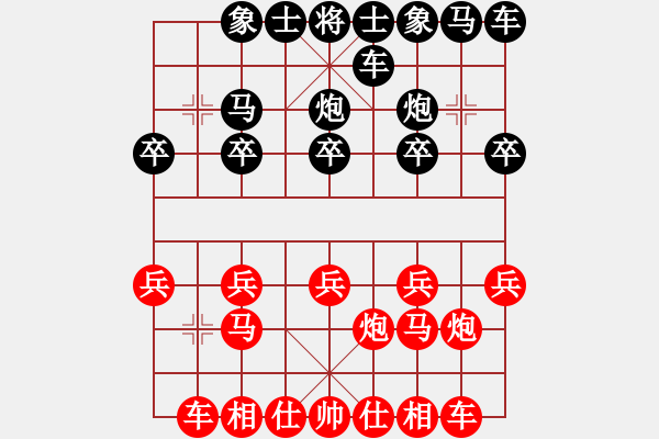 象棋棋譜圖片：金鉤炮[2362086542] -VS- 冬梅傲雪[284953656] - 步數(shù)：10 