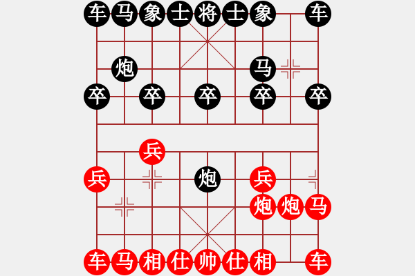 象棋棋譜圖片：蘇兆南先負黃松軒 - 步數(shù)：10 