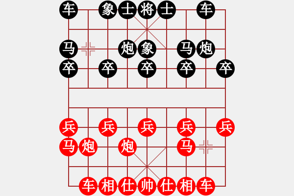 象棋棋譜圖片：張梅 先勝 李敏 - 步數：10 