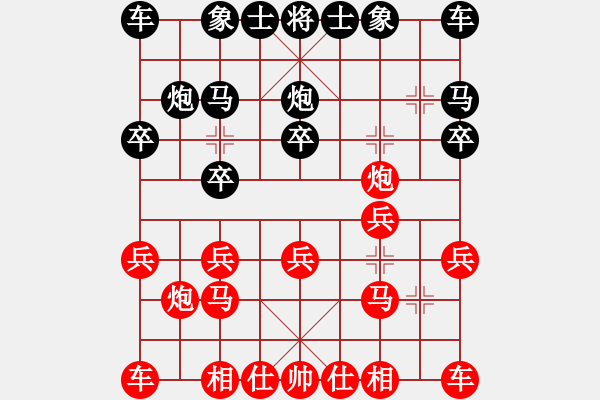 象棋棋譜圖片：金庸一品堂棋社 金庸武俠趙敏 先負(fù) 金庸武俠令狐沖 - 步數(shù)：10 