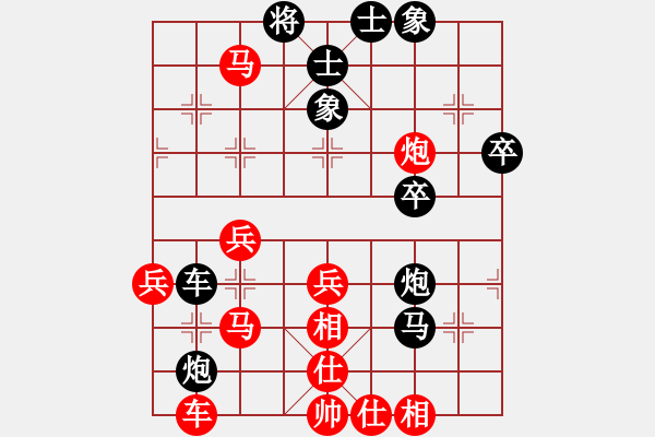 象棋棋譜圖片：帶狗的道士(7段)-勝-閃電手(8段) - 步數(shù)：47 