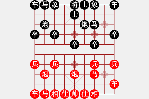 象棋棋譜圖片：橫才俊儒[292832991] -VS- 孫大圣[603054328] - 步數(shù)：10 