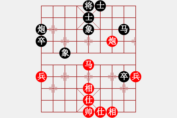 象棋棋譜圖片：zombx(8段)-和-自信沒有錯(cuò)(9段) - 步數(shù)：70 