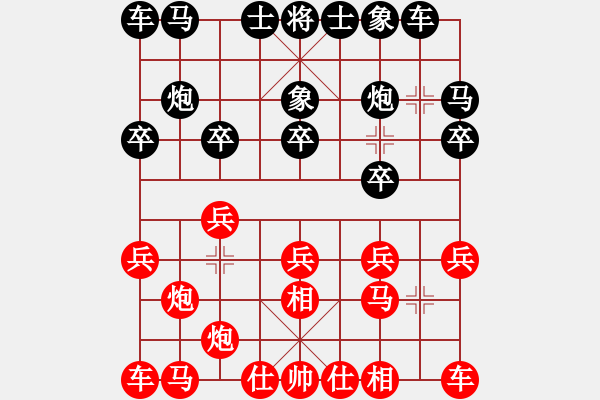 象棋棋譜圖片：宋海軍（業(yè)7-2）先負千里不留（業(yè)7-3）201711041620.pgn - 步數(shù)：10 