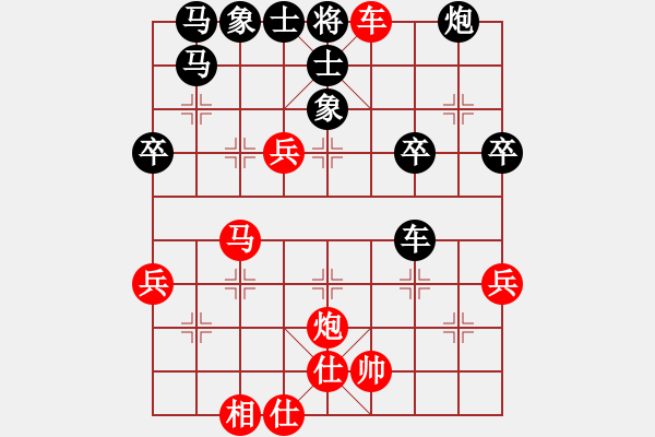 象棋棋譜圖片：太守棋狂先勝中國棋院棋樂無窮業(yè)6-32019·2·22 - 步數(shù)：51 