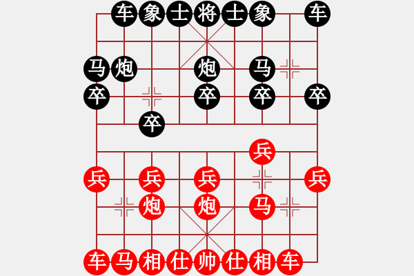 象棋棋譜圖片：許國義 先負 林益生 - 步數(shù)：10 