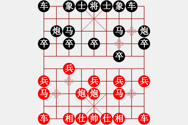 象棋棋譜圖片：濰坊新村 黃國強 負(fù) 彭浦街道 郜德平 - 步數(shù)：10 