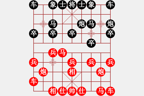 象棋棋譜圖片：新加坡 許重榮 負 中國 鄭一泓 - 步數(shù)：10 