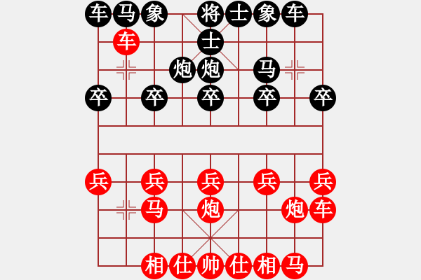 象棋棋譜圖片：2015年重慶第二屆“邦恒杯”少兒組重慶石柱 陳宇燃 先勝 重慶墊江 徐子越 - 步數(shù)：10 