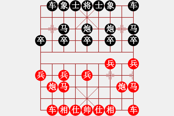 象棋棋譜圖片：第11輪 第07臺 晉陽棋協(xié)實名群2隊 苗永鵬 先和 遼寧 鐘少鴻 - 步數(shù)：10 