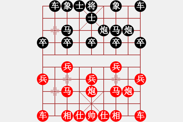 象棋棋譜圖片：黃河(5段)-負-凌霄一號(4段) - 步數：10 