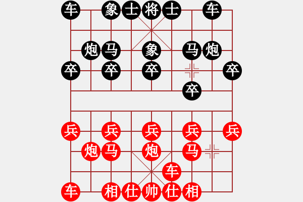 象棋棋谱图片：太守棋狂先胜洪荒大陆棋社UIqui业6-12018·1·24 - 步数：10 