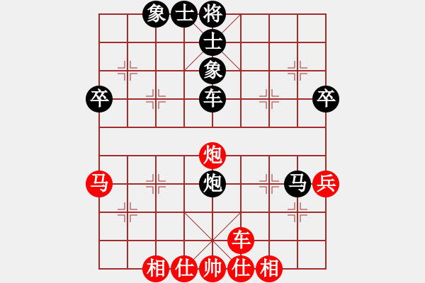 象棋棋譜圖片：熱血盟●溫柔一刀[紅] -VS- 熱血★生軍[黑]2 - 步數(shù)：60 